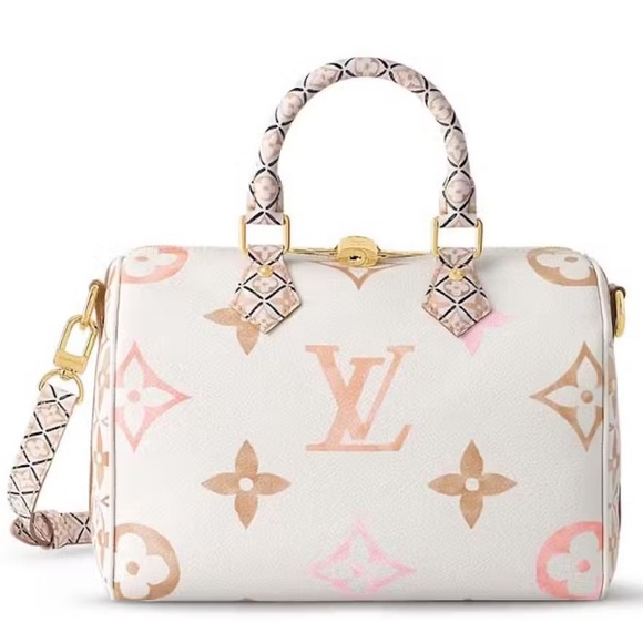 Brand New, Rare, Authentic Louis Vuitton By The Pool Speedy 25 Bandouliere - Picture 6 of 7